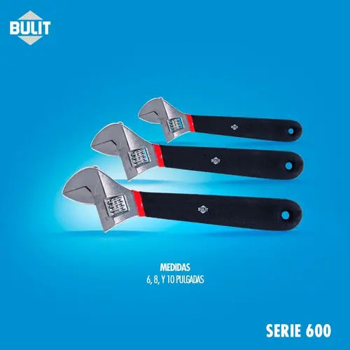 Llave BULIT ajustable serie 600 - 8"