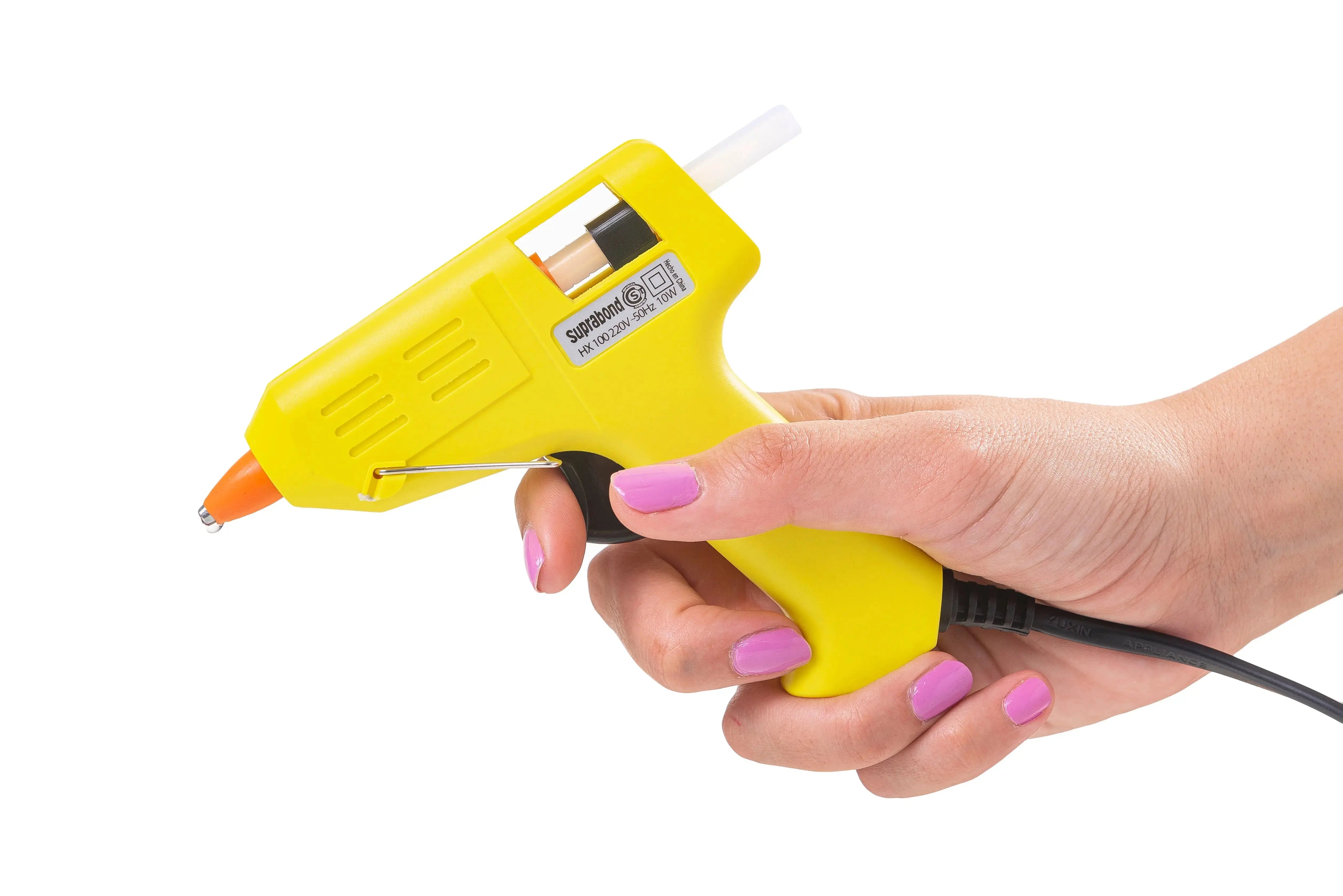 Pistola Encoladora Silicona CRAFTERS + 25 Barras + Garantía Suprabond