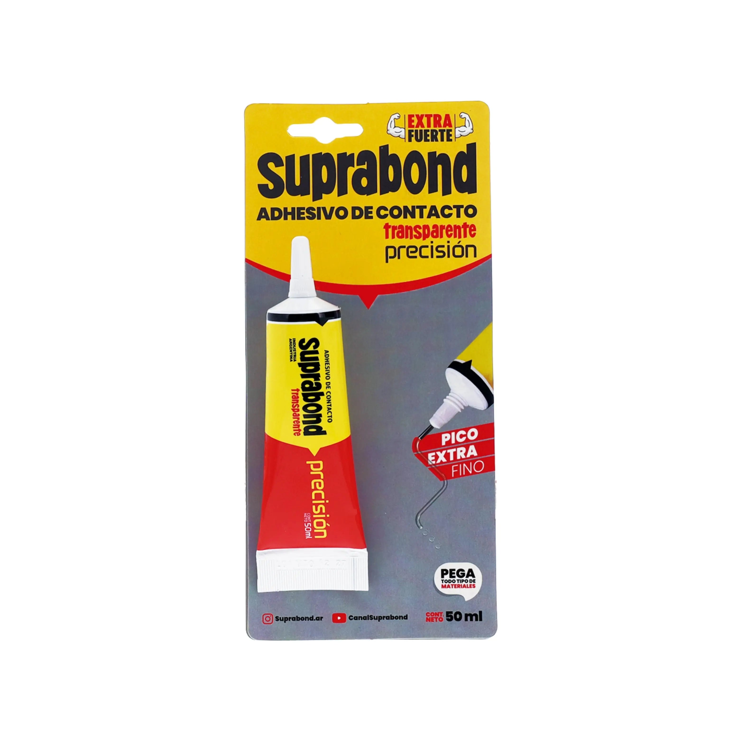 Adhesivo Suprabond transparente Precisión – Pomo 50 ml (Blíster) Suprabond